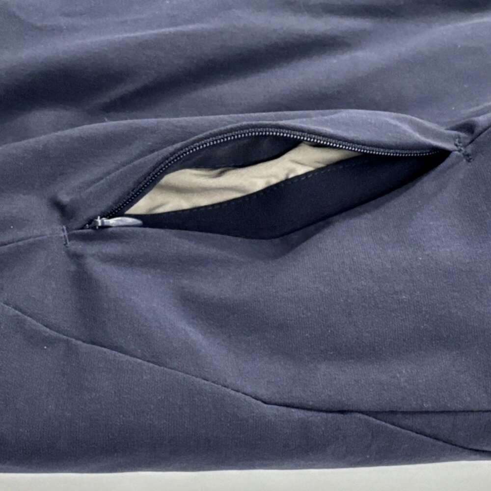 Wilder and Sons Nylon Jacket Mens Large Blue Insulated Lined Stretch Zip NEW - Picture 5 of 11